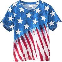 Algopix Similar Product 12 - Toddler Boys American Flag TShirt