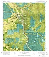 Algopix Similar Product 10 - YellowMaps Catahoula LA topo map