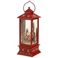 Algopix Similar Product 15 - Lighted Snow Globe Lantern 11 Inch