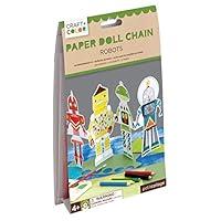Algopix Similar Product 10 - Petit Collage Paper Doll Chain Craft