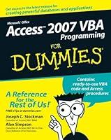 Algopix Similar Product 15 - Access 2007 VBA Programming For Dummies