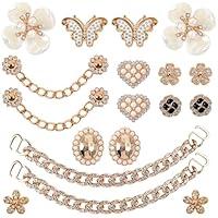 Algopix Similar Product 1 - 18 Pcs Bling Shoe Charms Bling Chain