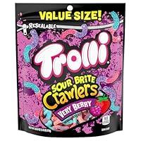 Algopix Similar Product 4 - Trolli Sour Brite Crawlers Very Berry
