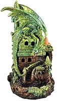 Algopix Similar Product 5 - Fantasy Gifts Green Dragon Backflow