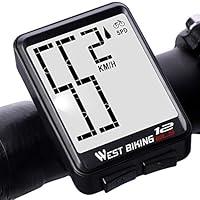 Algopix Similar Product 6 - Bicycle Computer Wireless Speedometer