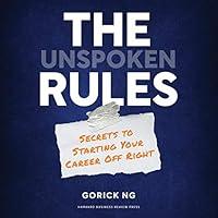 Algopix Similar Product 15 - The Unspoken Rules Secrets to Starting