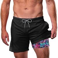 Algopix Similar Product 4 - Cozople Mens Swim Shorts Compression