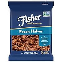 Algopix Similar Product 1 - FISHER Chefs Naturals Pecan Halves 2