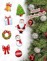 Algopix Similar Product 12 - Advent Coloring Book Christmas