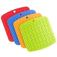 Algopix Similar Product 16 - Silicone Pot Holder Trivet Mat Jar