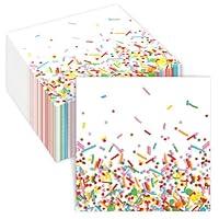 Algopix Similar Product 2 - Weekgrat 100 Pcs White Sprinkles