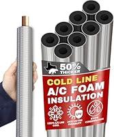 Algopix Similar Product 2 - 8 Pack 2 inch Preslit Pipe Insulation