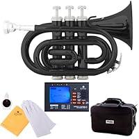 Algopix Similar Product 12 - Mendini MPTGN Green Lacquer Brass Bb