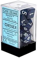 Algopix Similar Product 5 - Chessex Stealth Specked Polyhedral7