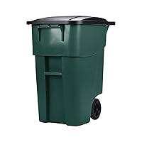 Algopix Similar Product 13 - PLASTIC PRINCE 50Gallon Rollout Trash