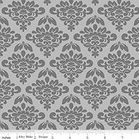 Algopix Similar Product 3 - Mystique Petal Gray Yardage by Lila