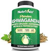 Algopix Similar Product 8 - Nutrivein Premium Ashwagandha Capsules