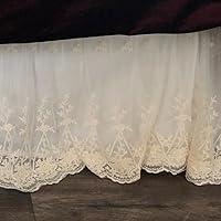 Algopix Similar Product 20 - Brandream Lace Bed Skirt Boho Bohemian