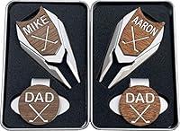 Algopix Similar Product 5 - Personalized Wood Golf Ball Markers 