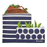 Algopix Similar Product 12 - Lunchskins Reusable Zippered 2Pack