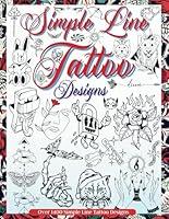 Algopix Similar Product 5 - Simple Line Tattoo Designs Big Book Of