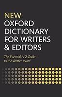 Algopix Similar Product 4 - New Oxford Dictionary for Writers and