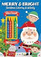 Algopix Similar Product 10 - Merry  Bright Christmas Coloring