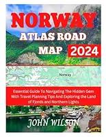 Algopix Similar Product 17 - NORWAY ATLAS ROAD MAP 2024 Essential