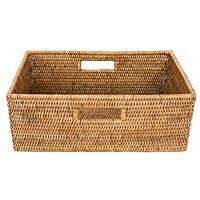 Algopix Similar Product 6 - Artifacts Rattan Basket, Honey Brown