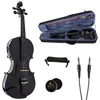 Algopix Similar Product 14 - Cecilio 44 CVNAEBlackSR Ebony Fitted