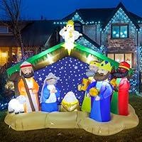 Algopix Similar Product 19 - Funflatable 8 FT Christmas Inflatables