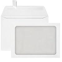 Algopix Similar Product 7 - LUXPaper A7 Full Face Window Envelopes