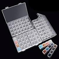Algopix Similar Product 13 - 28 Grids 3 Pack Diamond Painting Boxes