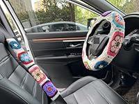 Algopix Similar Product 3 - YDMZZB Crochet Galsang Flower Car