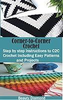 Algopix Similar Product 2 - CornertoCorner Crochet  Step by step