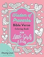 Algopix Similar Product 6 - Wisdom of Proverbs Bible Verse Coloring