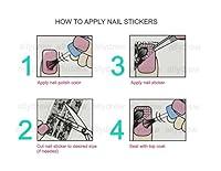 Algopix Similar Product 10 - ALLYDREW 3 Sheets Love for Cats Nail