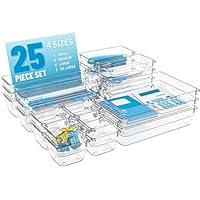 Algopix Similar Product 10 - 25 PCS Plastic Drawer Organizer Set 4