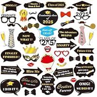 Algopix Similar Product 8 - Graduation Photo Booth Props 50Count