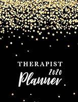 Algopix Similar Product 8 - Therapist Planner 2020 Black Gold