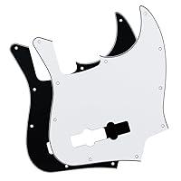 Algopix Similar Product 3 - FLEOR 3Ply J Bass Pickguard 10 Hole