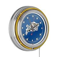 Algopix Similar Product 5 - United States Naval Academy Neon Clock