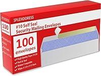 Algopix Similar Product 1 - 100 Mailing Envelopes Self Seal Letter