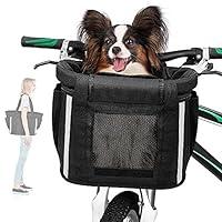 Algopix Similar Product 10 - ANZOME Bike Basket Removable  Folding