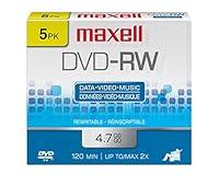 Algopix Similar Product 17 - Maxell 635125 DVD-RW Disc