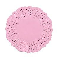 Algopix Similar Product 5 - DECORA 35inch Round Pink Paper Lace