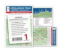 Algopix Similar Product 10 - Appalachian Trail Map AT1 Georgia AT