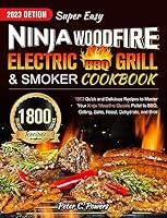 Algopix Similar Product 12 - Super Easy Ninja Woodfire Electric BBQ