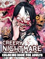 Algopix Similar Product 16 - Creepy Nightmare Horror Coloring Book