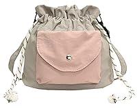 Algopix Similar Product 13 - Nylon Bucket Shoulder Crossbody Bag for